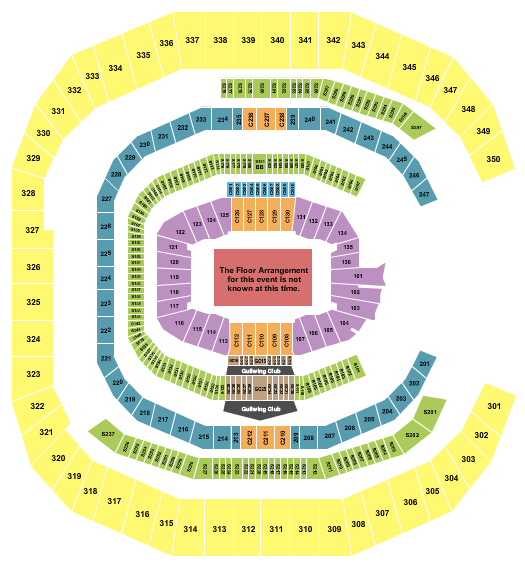 Mercedes-Benz Stadium Ed Sheeran Seating Chart
