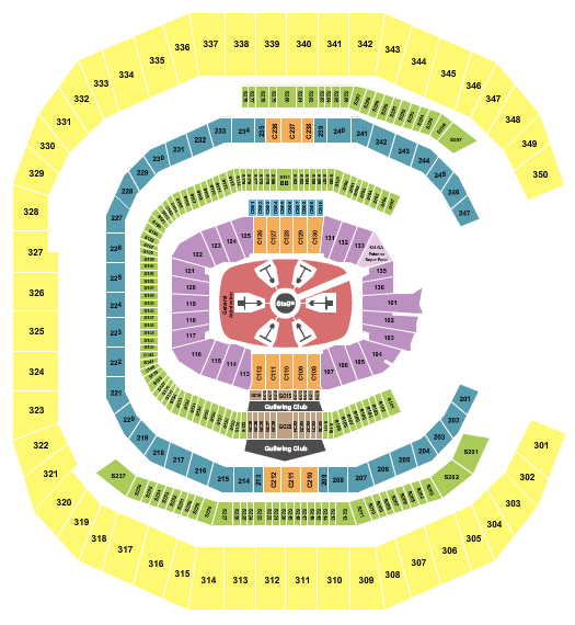 Mercedes-Benz Stadium Ed Sheeran Seating Chart